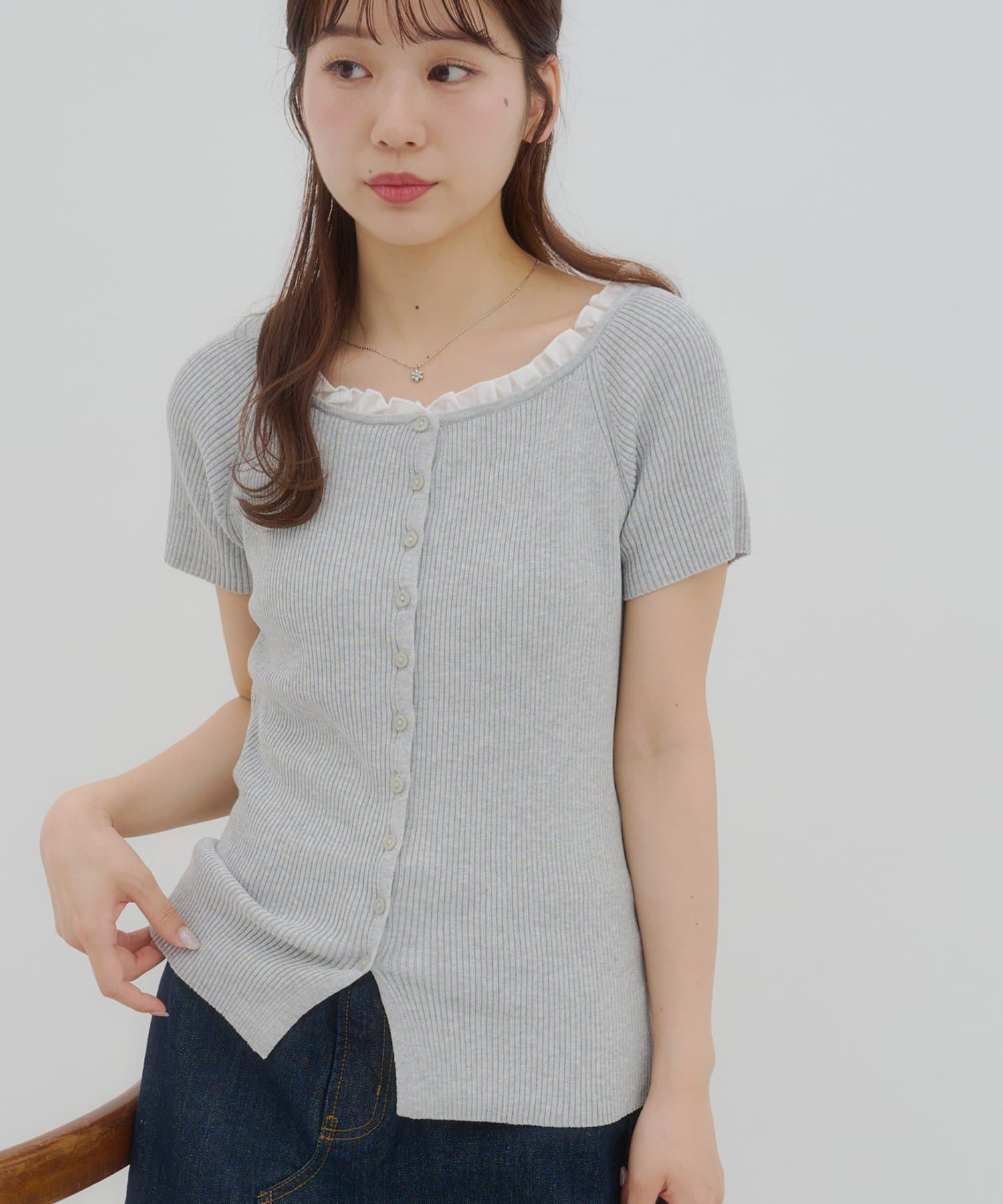 umm.By Discoat ruffled collar pullover - Image 25