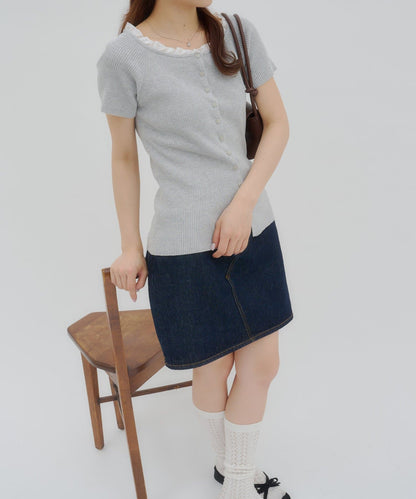 umm.By Discoat ruffled collar pullover - Image 29