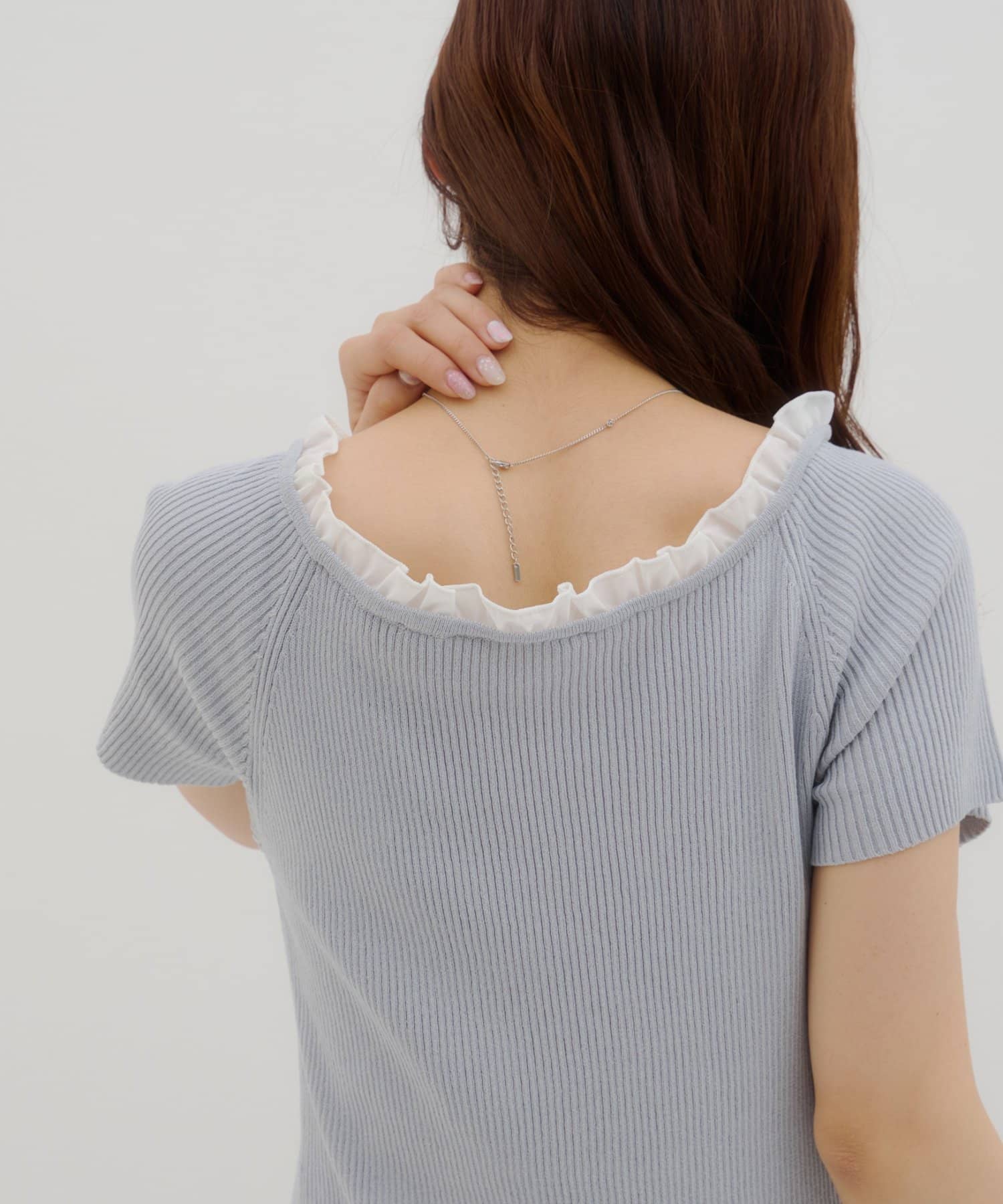 umm.By Discoat ruffled collar pullover - Image 48