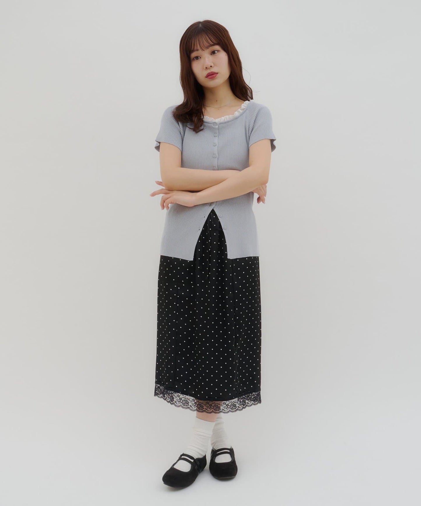 umm.By Discoat ruffled collar pullover - Image 43