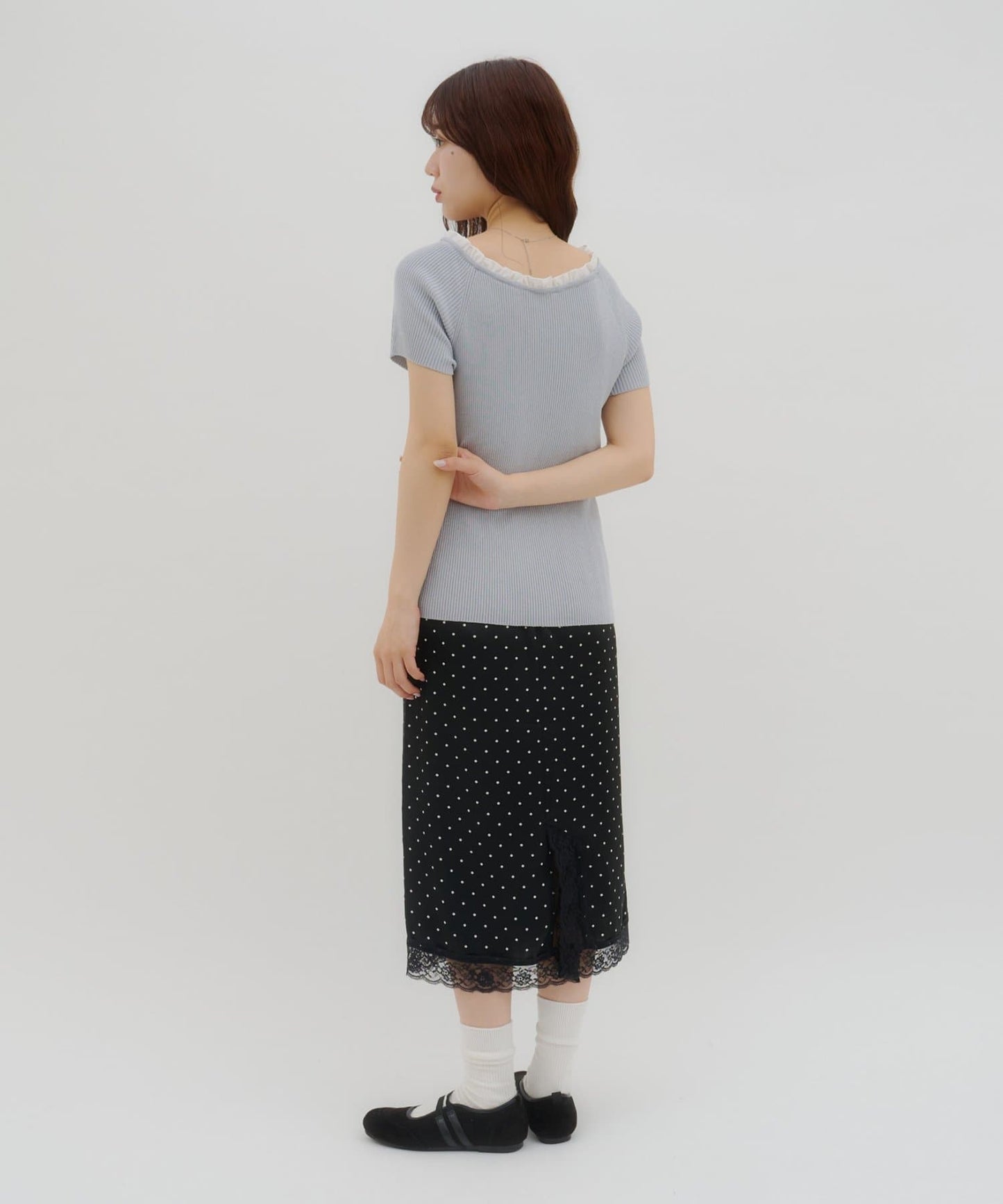 umm.By Discoat ruffled collar pullover - Image 45