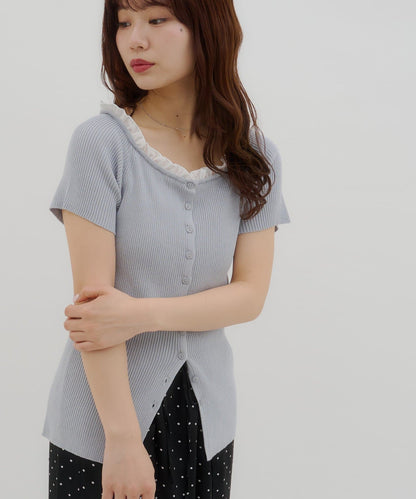 umm.By Discoat ruffled collar pullover - Image 47