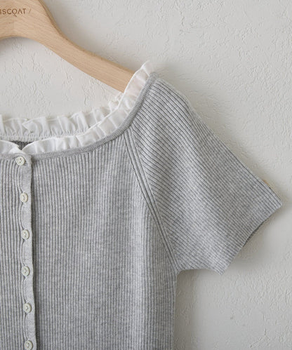 umm.By Discoat ruffled collar pullover - Image 60