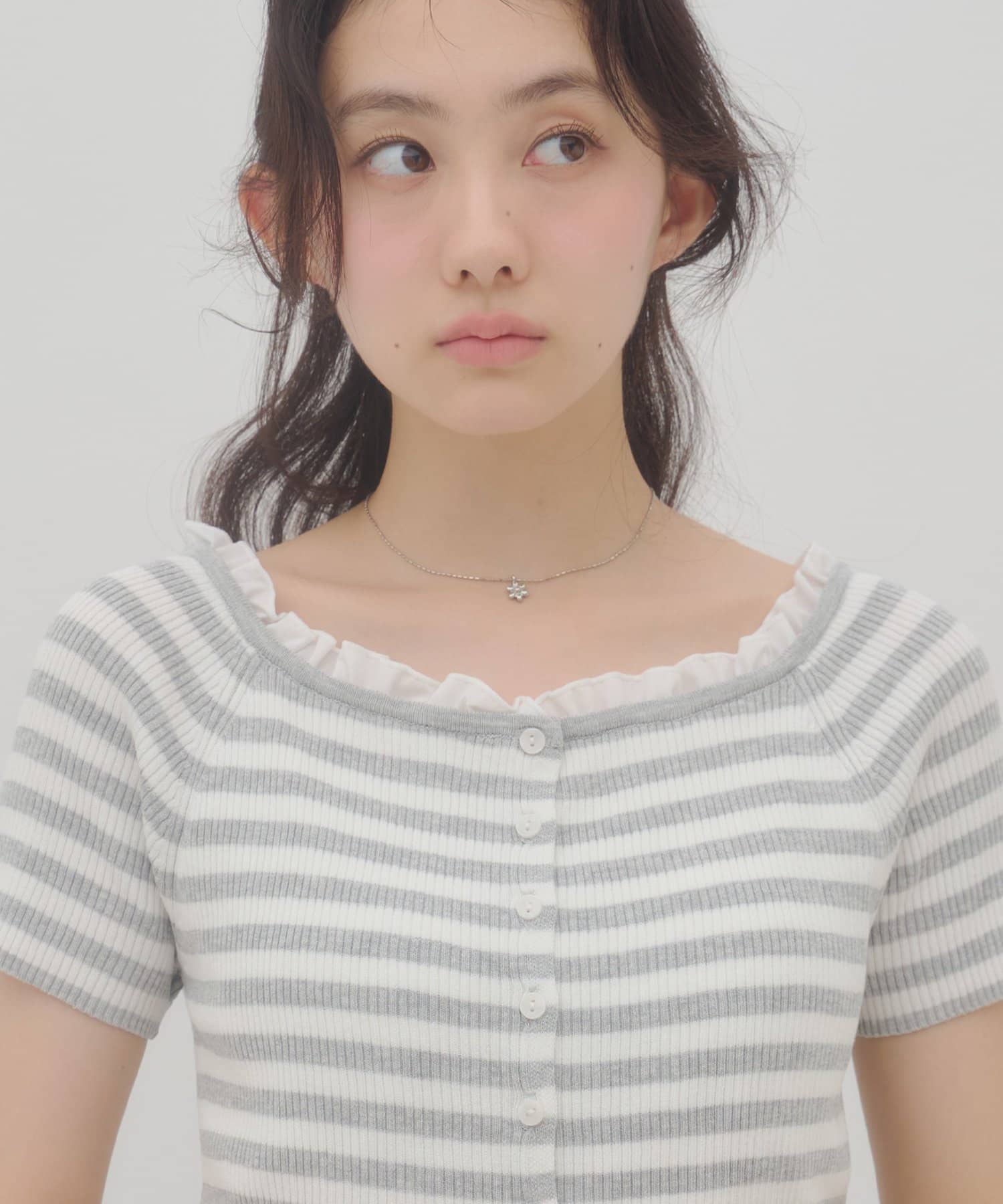 umm.By Discoat ruffled collar pullover - Image 50