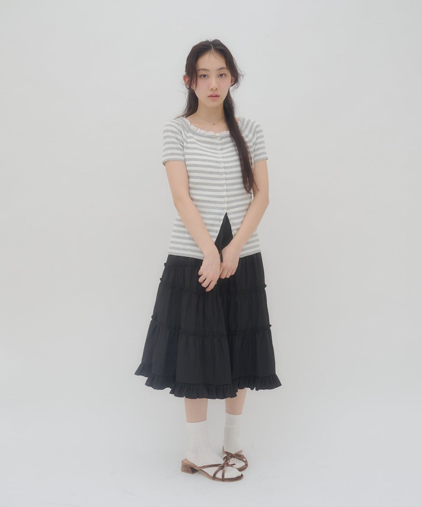 umm.By Discoat ruffled collar pullover - Image 52