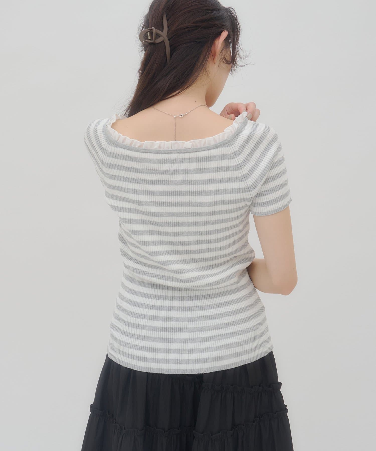 umm.By Discoat ruffled collar pullover - Image 56