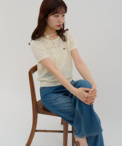 umm. By Discoat 短袖 pullover with choker - Image 14