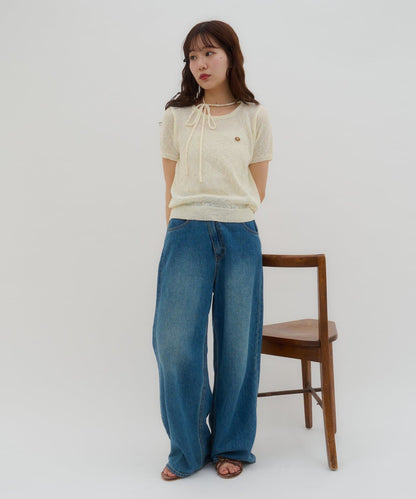 umm. By Discoat 短袖 pullover with choker - Image 8