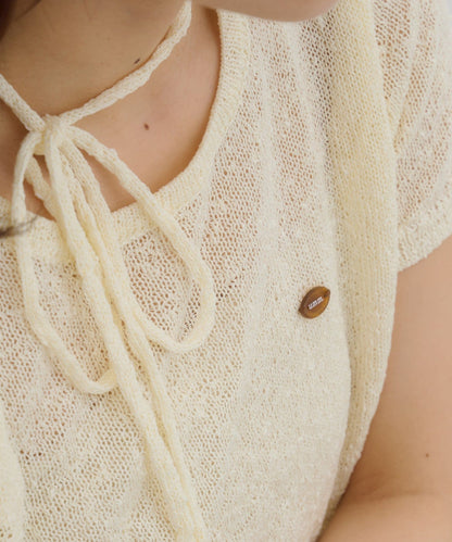 umm. By Discoat 短袖 pullover with choker - Image 13