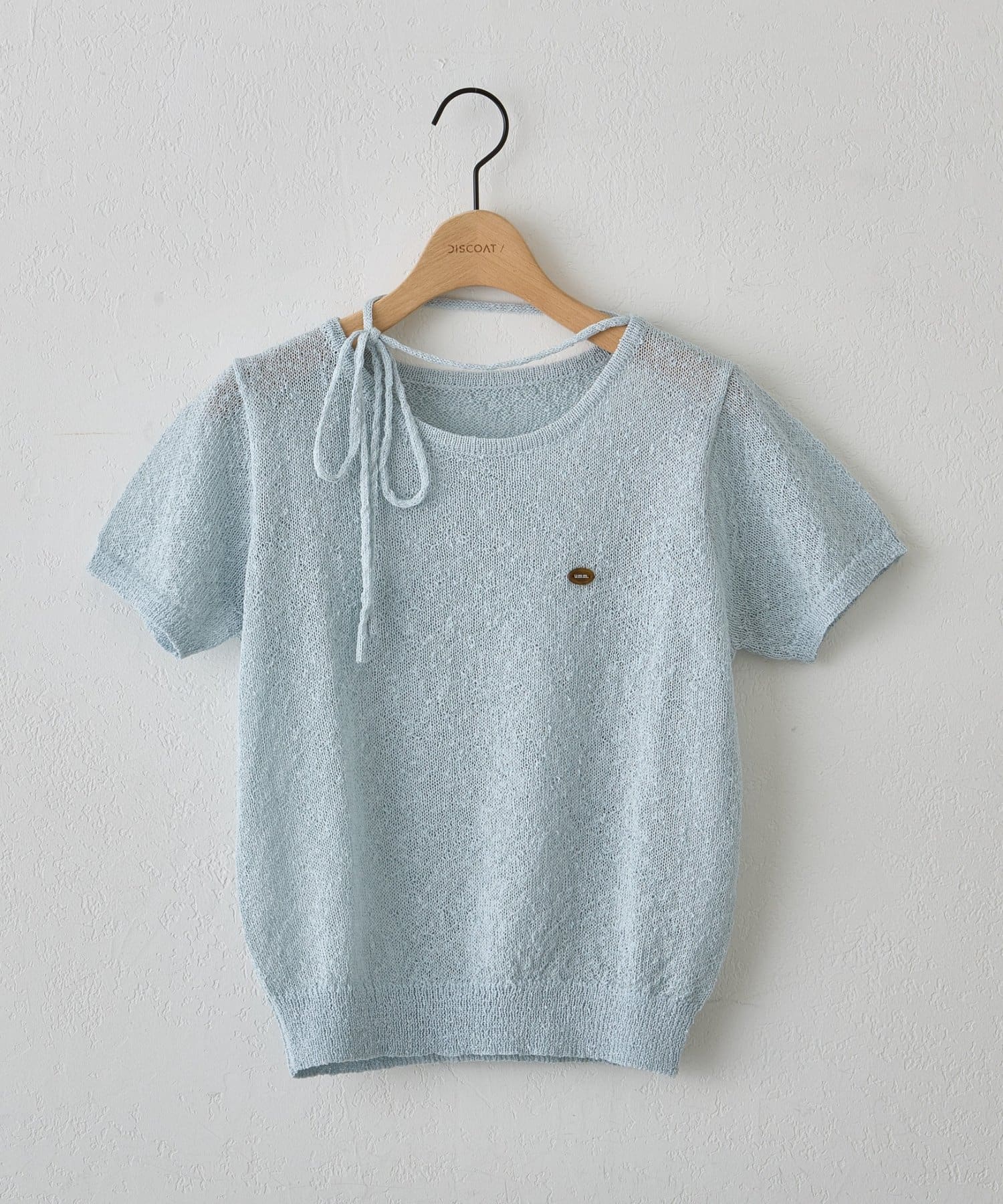 umm. By Discoat 短袖 pullover with choker - Image 1