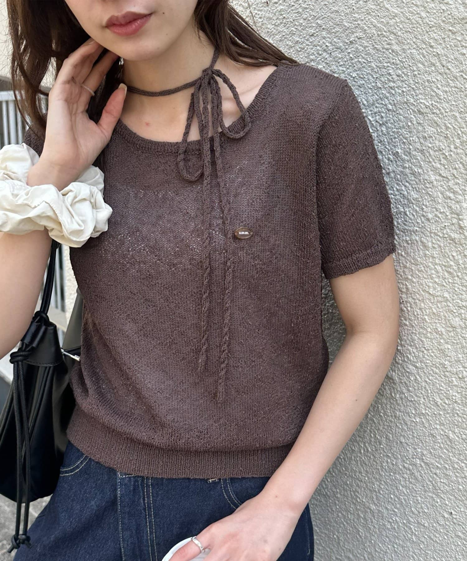 umm. By Discoat 短袖 pullover with choker - Image 16