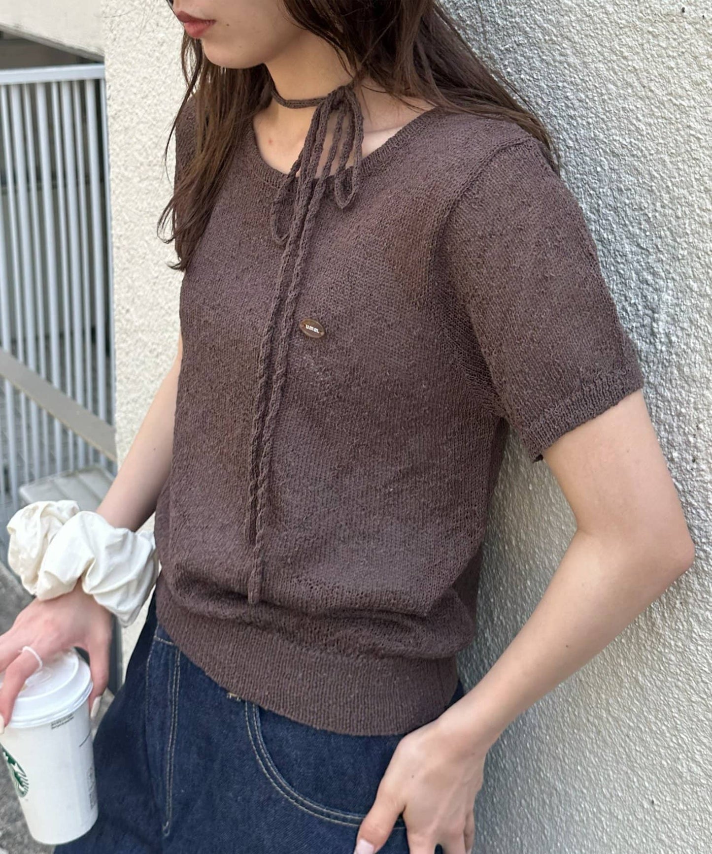 umm. By Discoat 短袖 pullover with choker - Image 17
