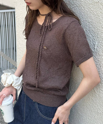 umm. By Discoat 短袖 pullover with choker - Image 17