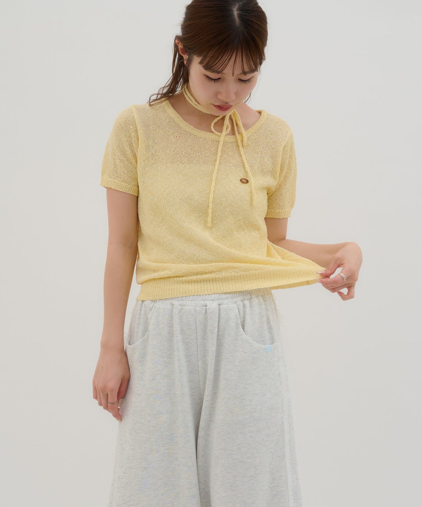 umm. By Discoat 短袖 pullover with choker - Image 24