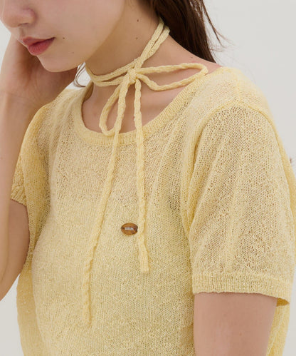 umm. By Discoat 短袖 pullover with choker - Image 26