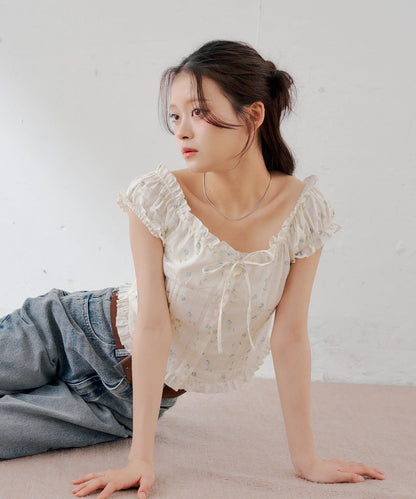 [Set Fair Item #4] CHICO Cotton lace sleeveless blouse - Image 6