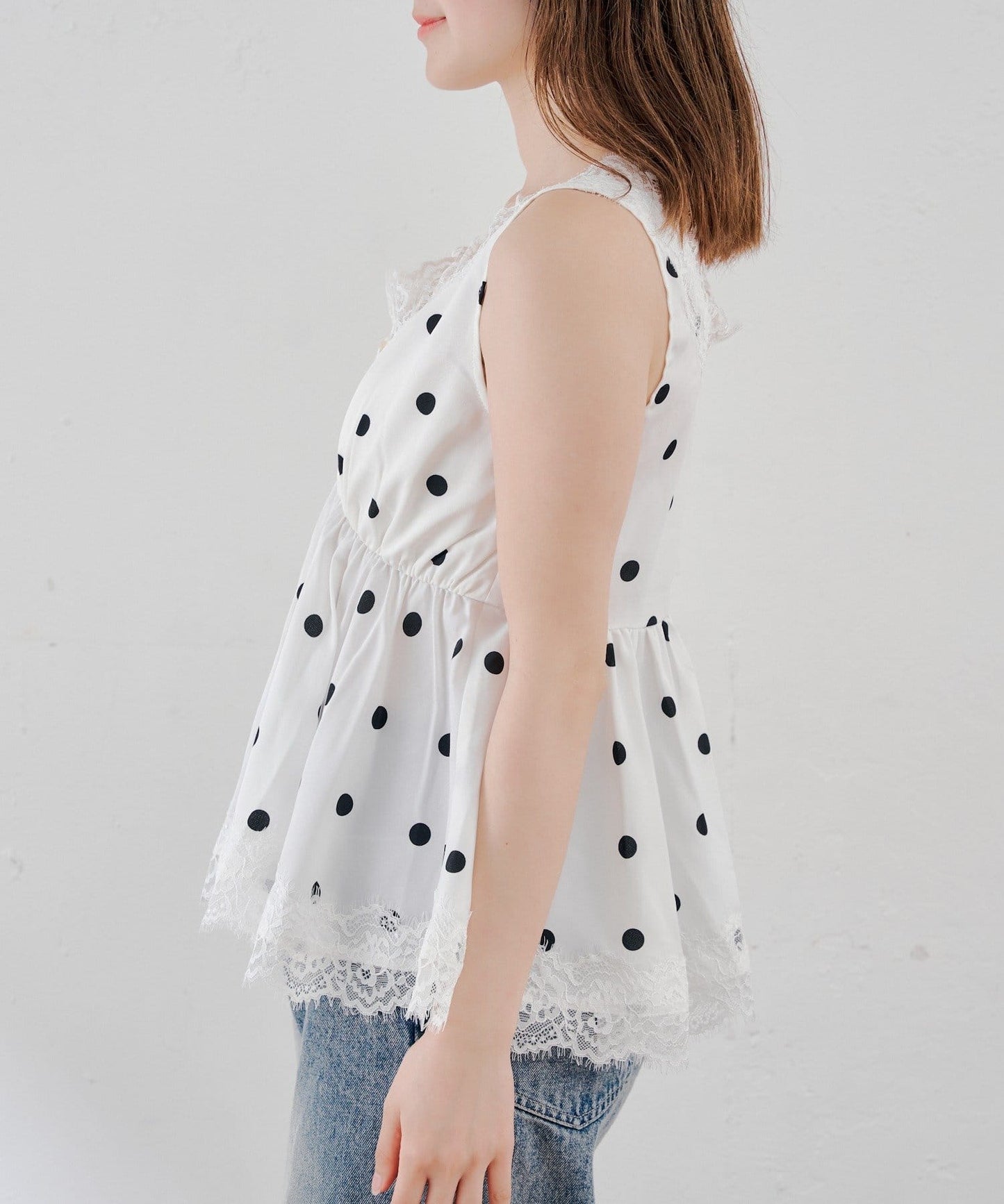 [Set Fair Item #3] CHICO Peplum Lingerie Blouse - Image 9