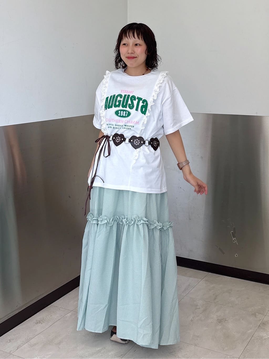w closet Logo Lace Tee - Image 46