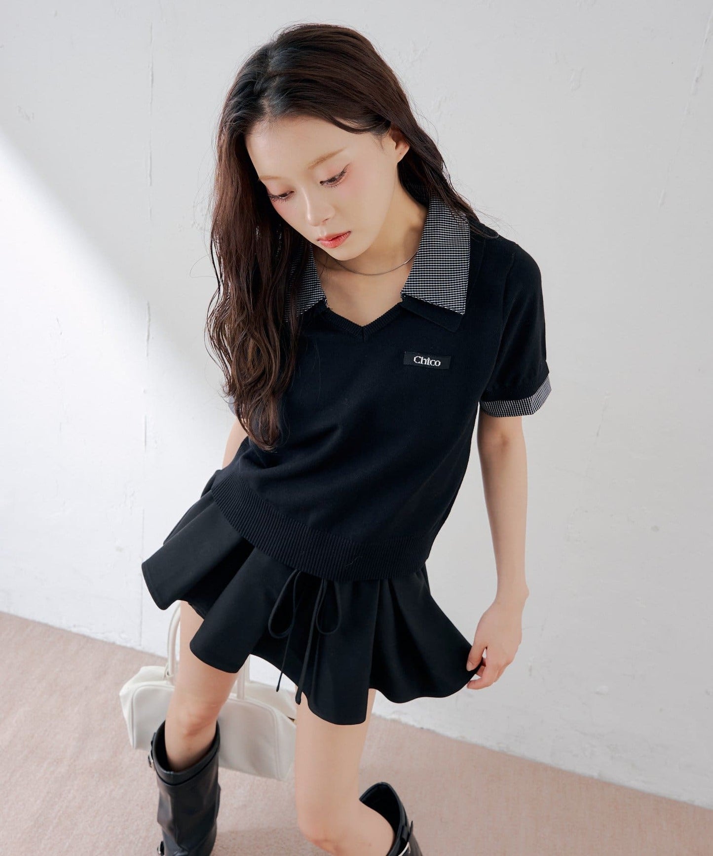 [Set Fair Item #2] CHICO 短袖V領Top - Image 15