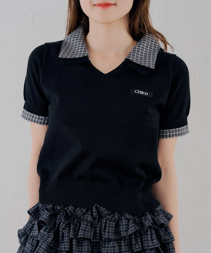 [Set Fair Item #2] CHICO 短袖V領Top - Image 16