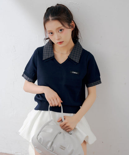 [Set Fair Item #2] CHICO 短袖V領Top - Image 12