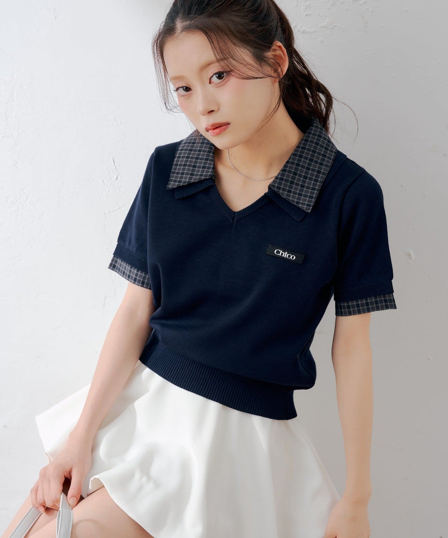[Set Fair Item #2] CHICO 短袖V領Top - Image 13