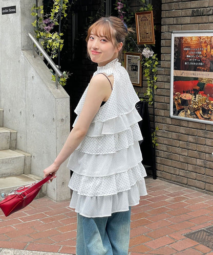 [2 件裝]  CIAOPANIC 2 way 無袖上衣 ＋裙 - Image 3