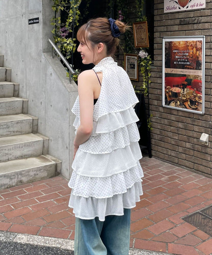 [2 件裝]  CIAOPANIC 2 way 無袖上衣 ＋裙 - Image 5