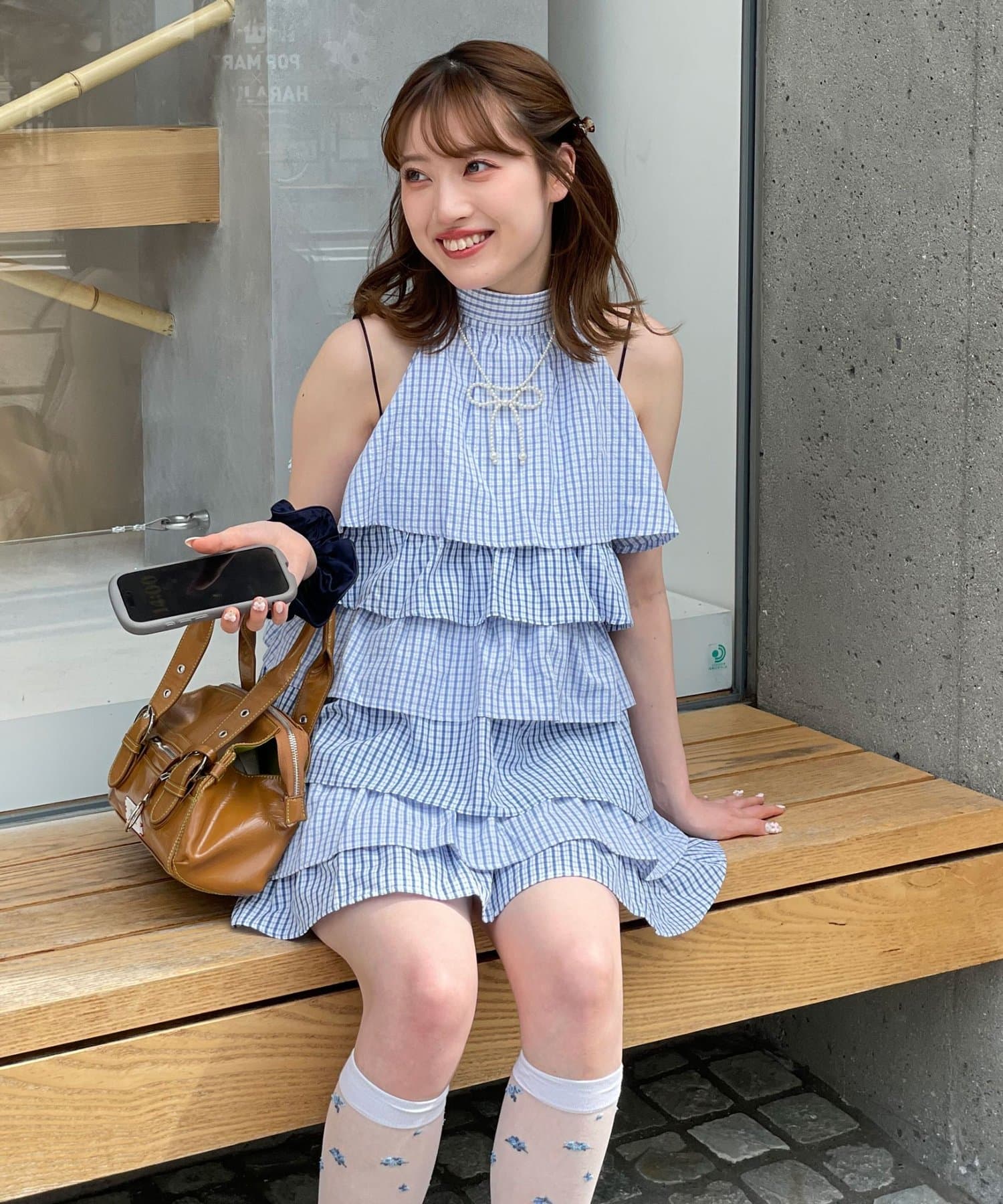 [2 件裝]  CIAOPANIC 2 way 無袖上衣 ＋裙 - Image 2