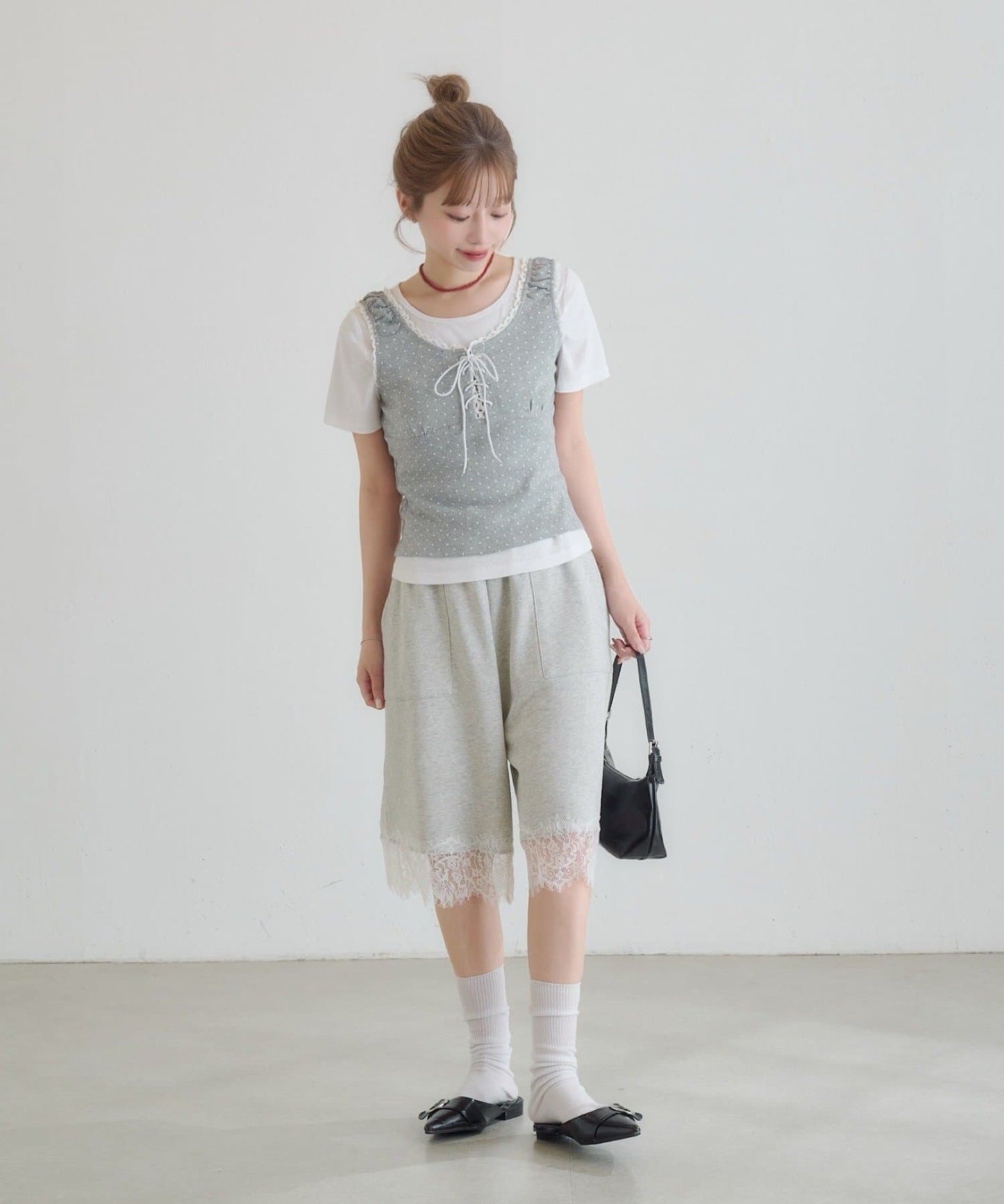 Kastane 波點背心分層2件SET - Image 19