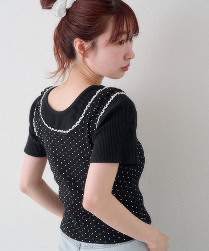 Kastane 波點背心分層2件SET - Image 27