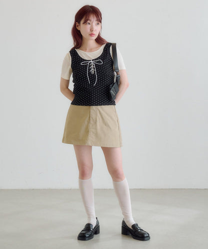 Kastane 波點背心分層2件SET - Image 32