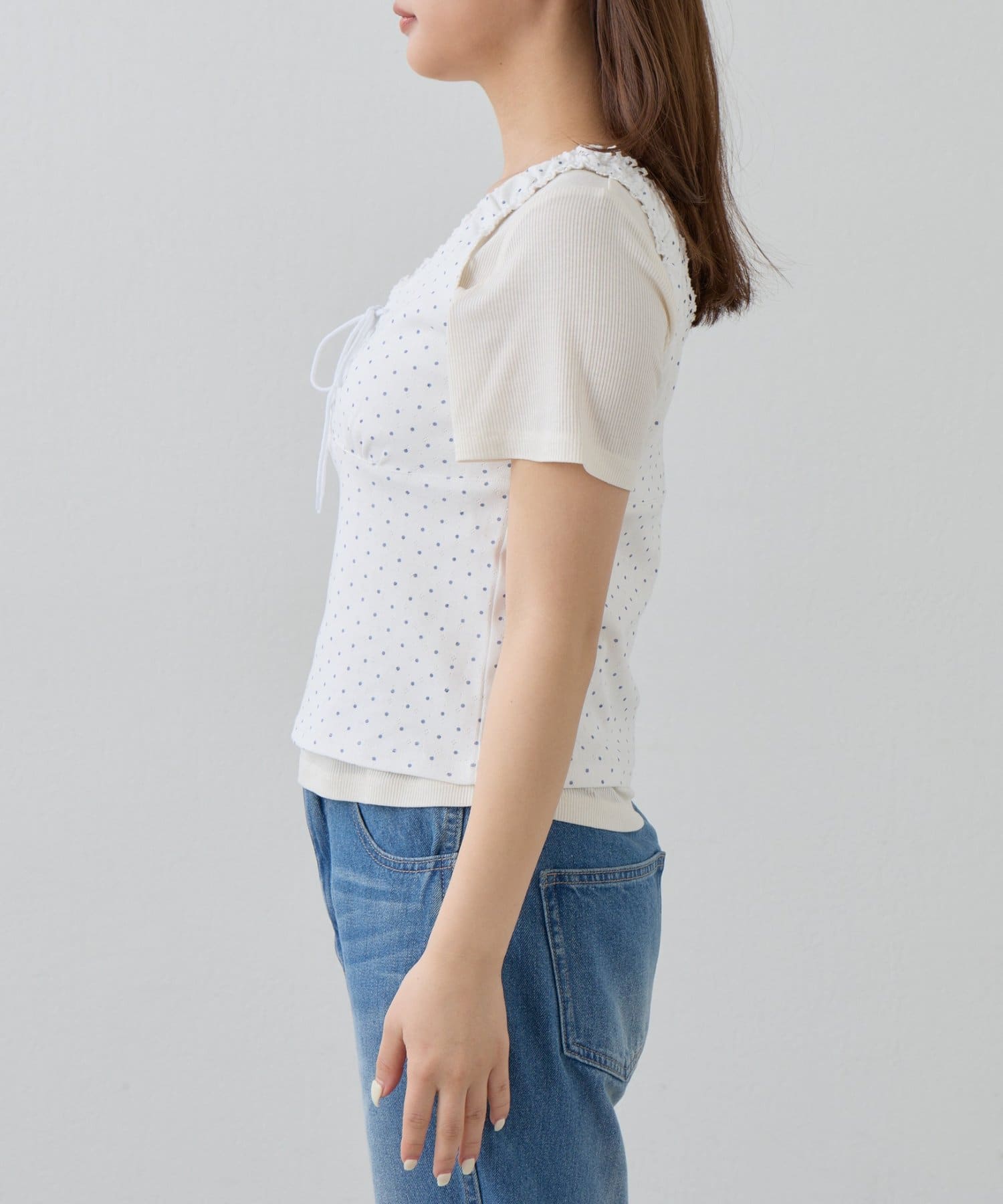 Kastane 波點背心分層2件SET - Image 45
