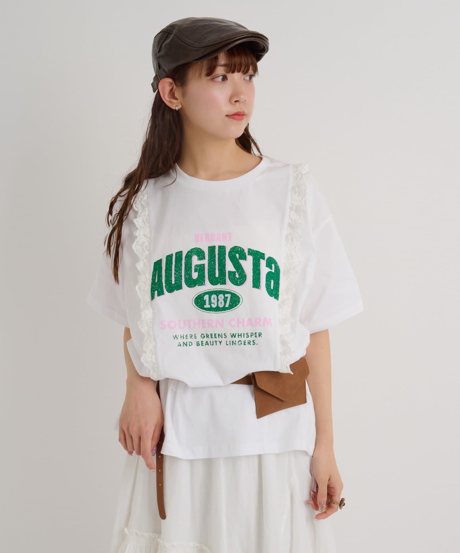 w closet Logo Lace Tee - Image 5