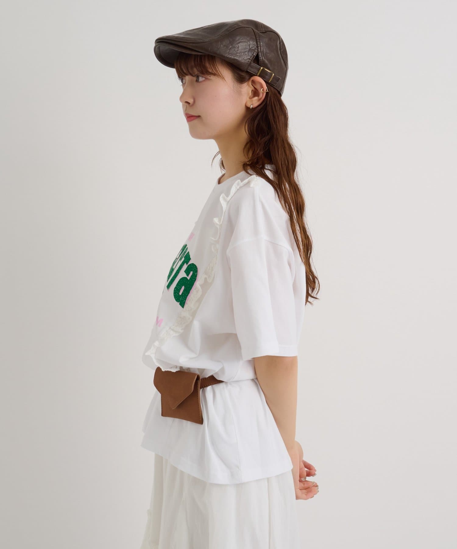 w closet Logo Lace Tee - Image 8