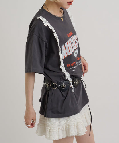 w closet Logo Lace Tee - Image 16