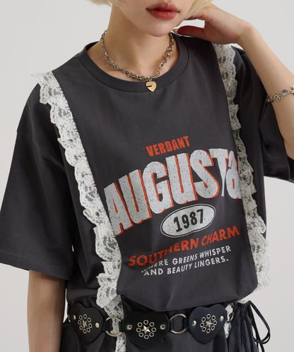 w closet Logo Lace Tee - Image 18
