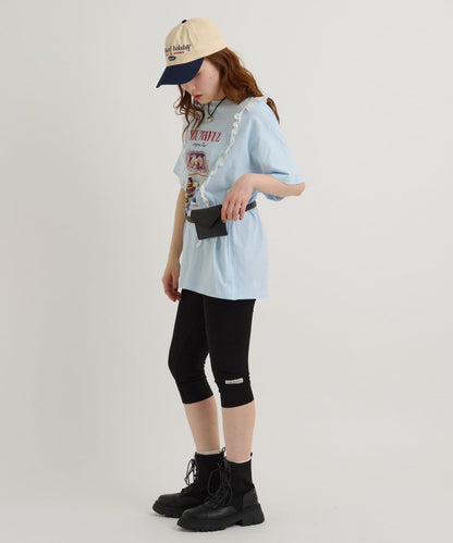 w closet Logo Lace Tee - Image 40