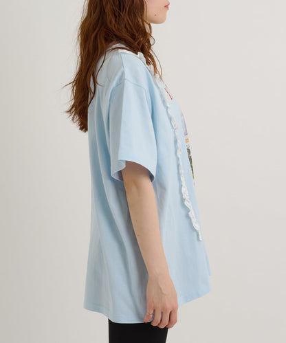 w closet Logo Lace Tee - Image 36