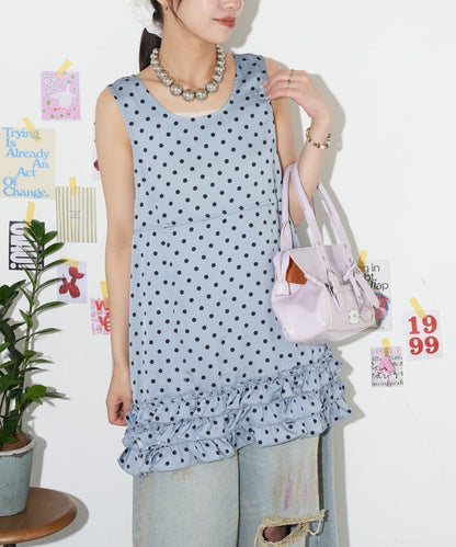 neutral by ciaopanic 荷葉邊波點 mini ops - Image 12