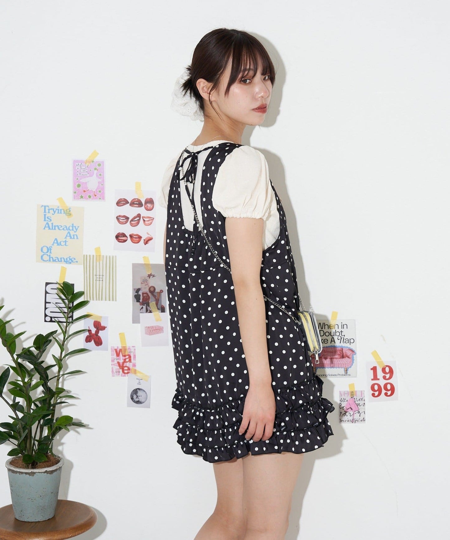 neutral by ciaopanic 荷葉邊波點 mini ops - Image 23