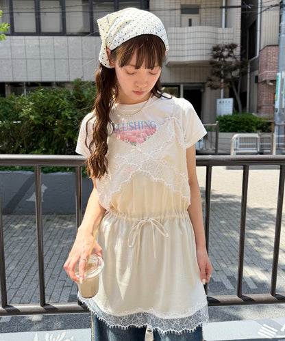 w closet v領Lace 吊帶mini ops - Image 2