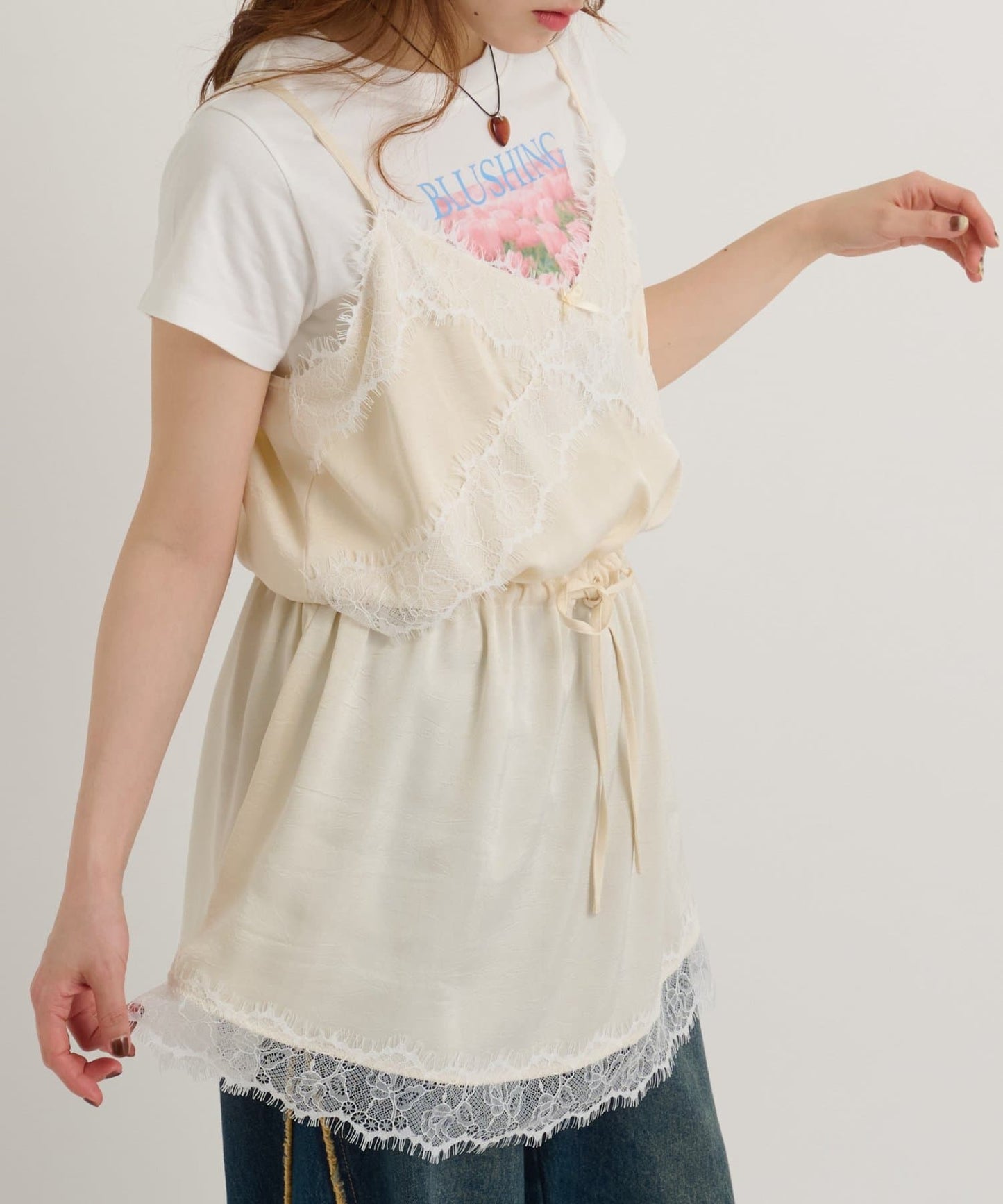 w closet v領Lace 吊帶mini ops - Image 5