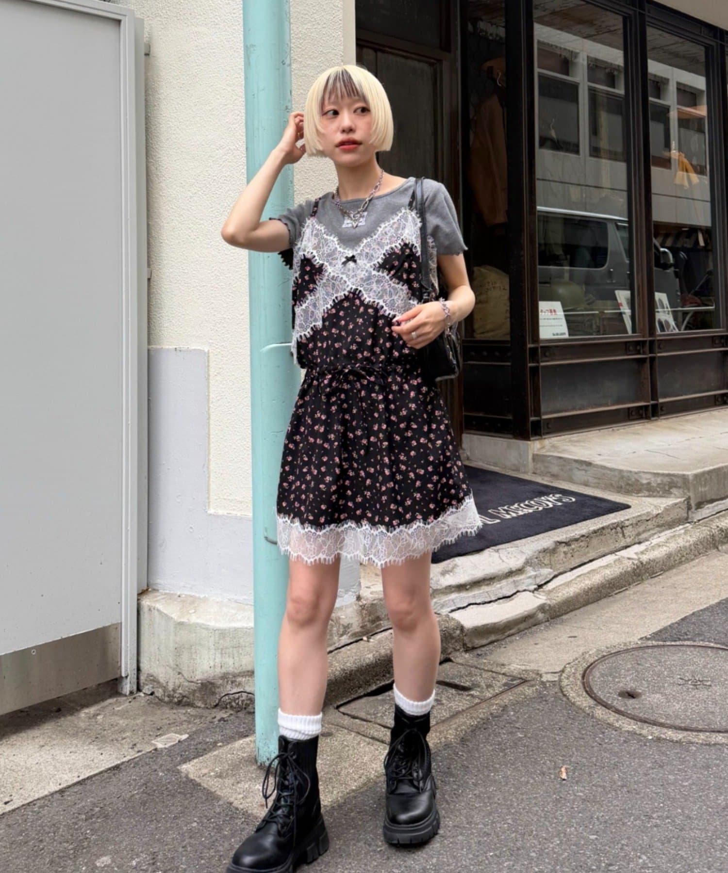 w closet v領Lace 吊帶mini ops - Image 32