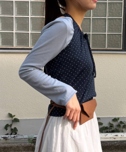 w closet Halter Camisole Cardigan 2P Set - Image 10