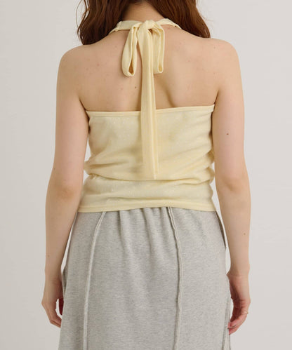 w closet Halter Camisole Cardigan 2P Set - Image 29