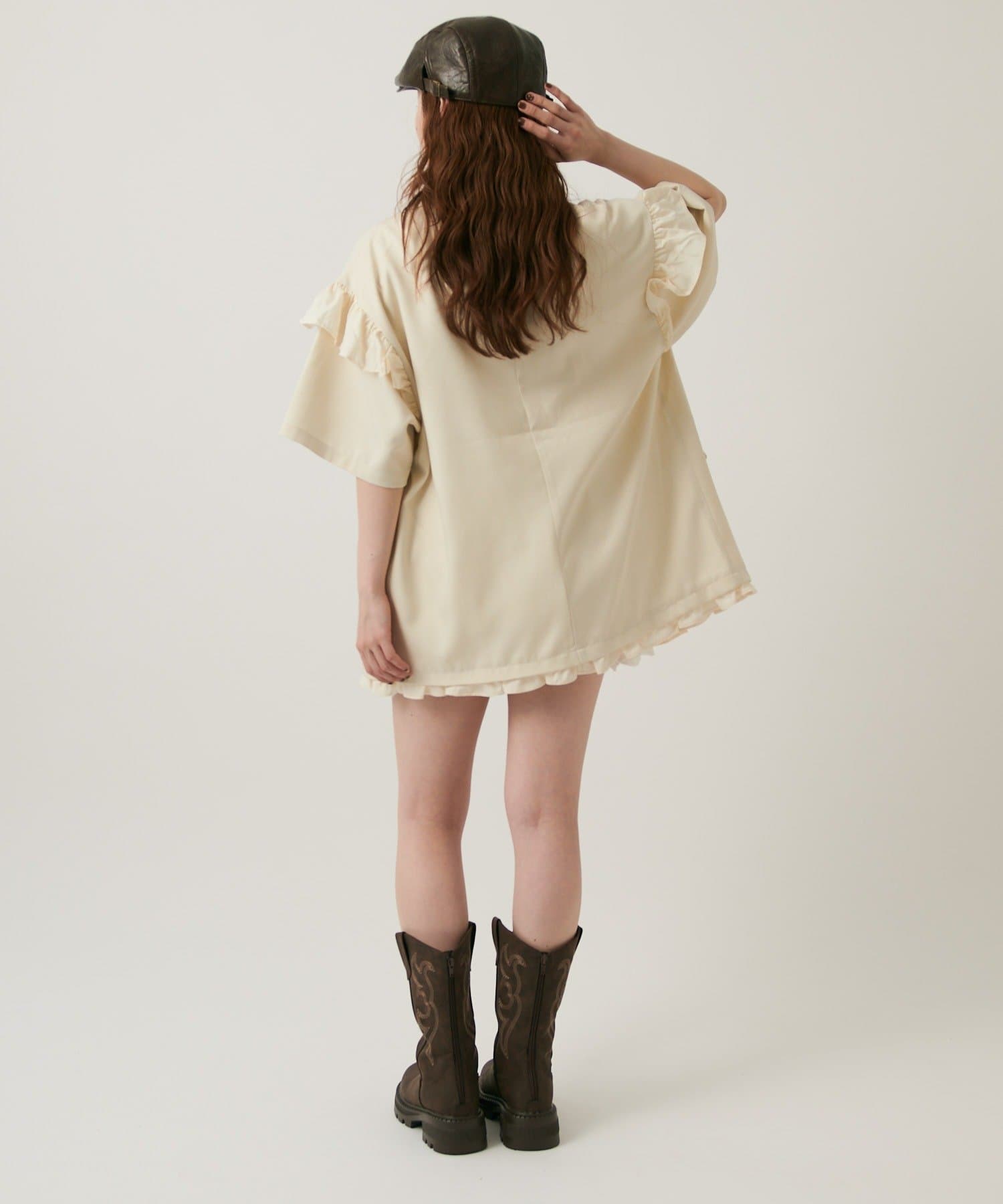 w closet 荷葉邊短袖外套 - Image 18
