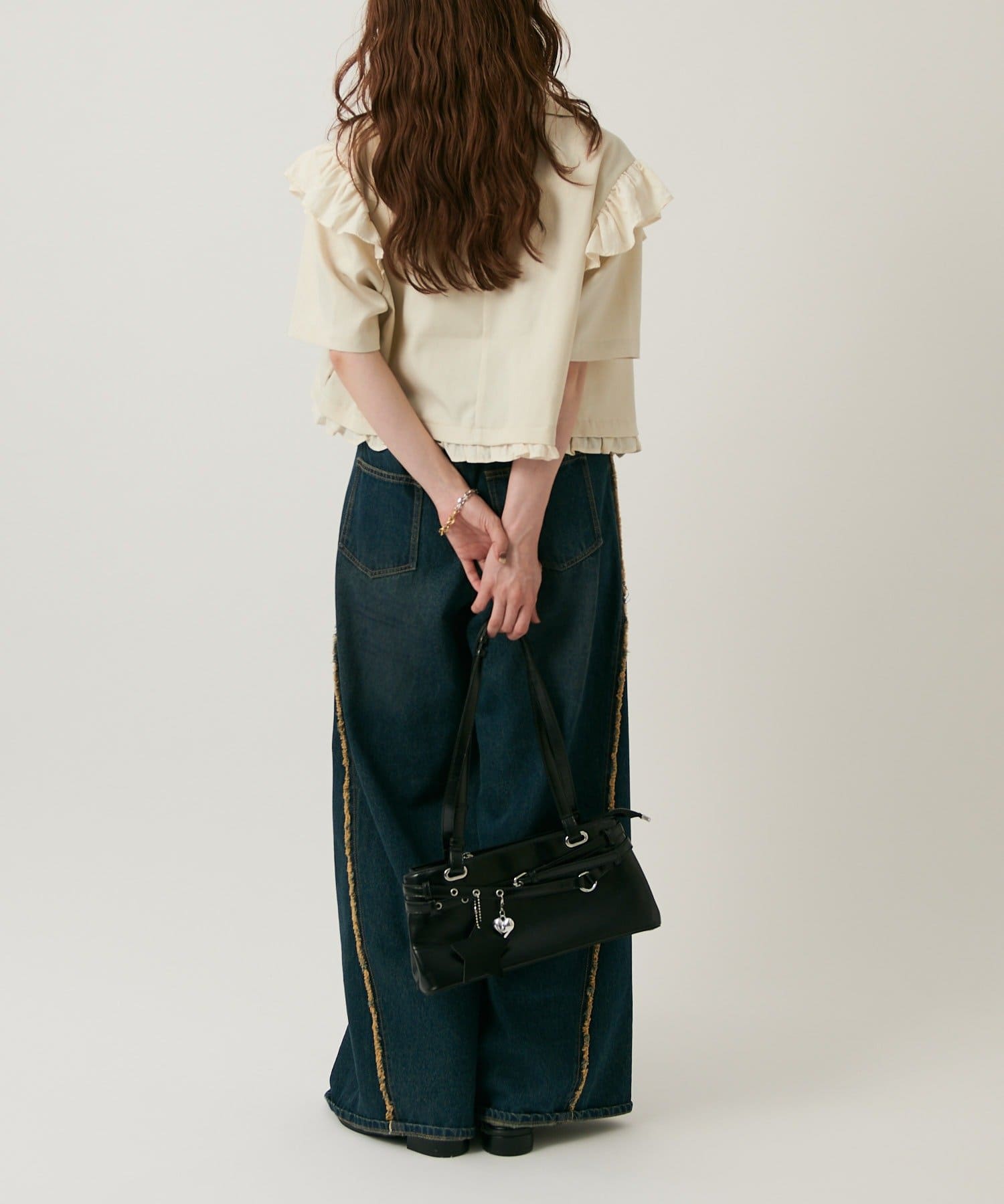 w closet 荷葉邊短袖外套 - Image 10