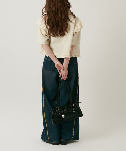 w closet 荷葉邊短袖外套 - Image 10