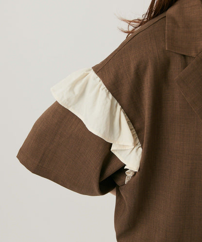 w closet 荷葉邊短袖外套 - Image 29